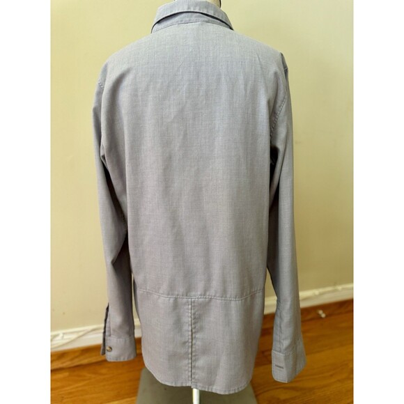 THE NORTH FACE Women’s Gray Performance Woven STEVIE Button-Down Shirt Size M - Picture 2 of 16